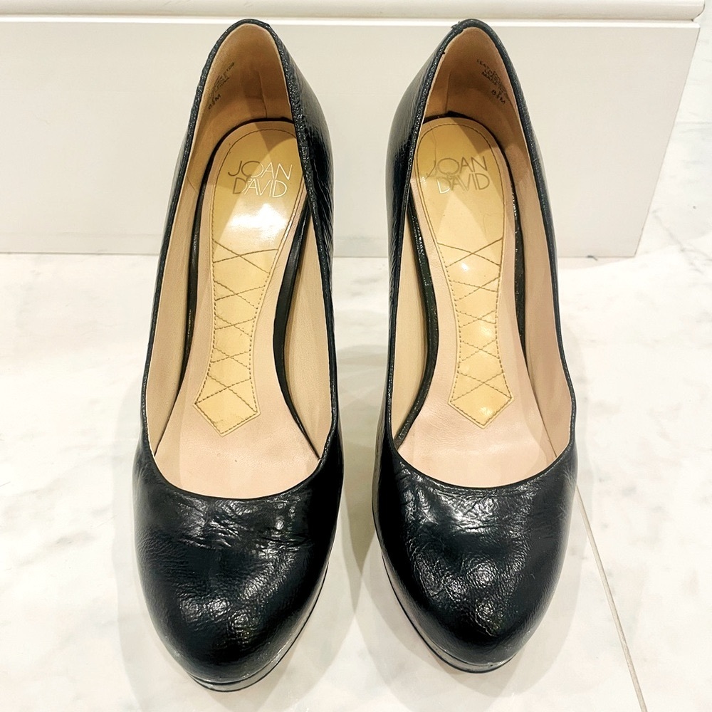 Joan & David Black Stiletto Pumps